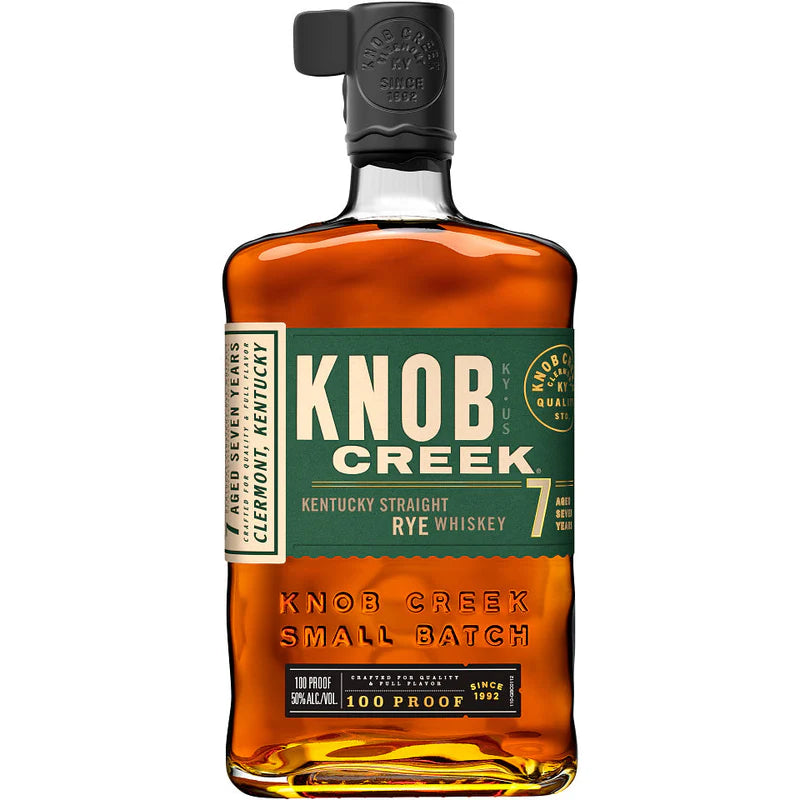 KNOB CREEK RYE 7 YEARS 750ML - PEECEE Liquor