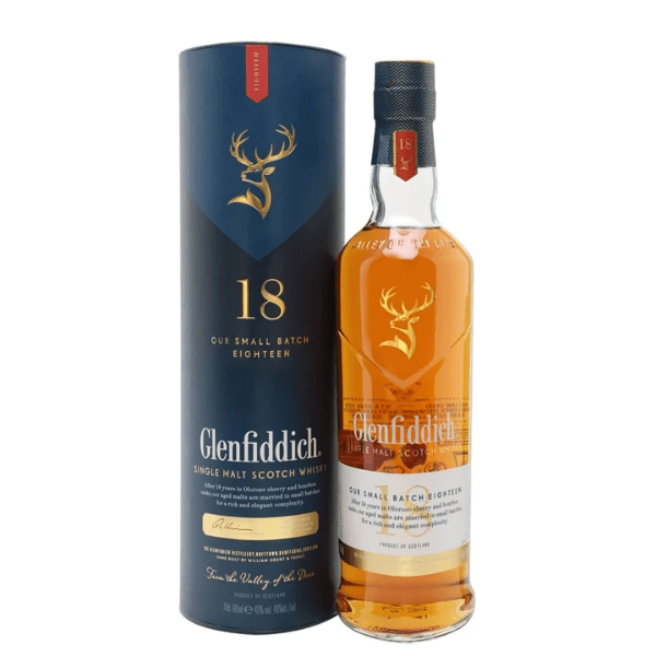 GLENFIDDICH 18 YEARS OLD SINGLE MALT SCOTCH WHISKEY 750ML - PEECEE Liquor