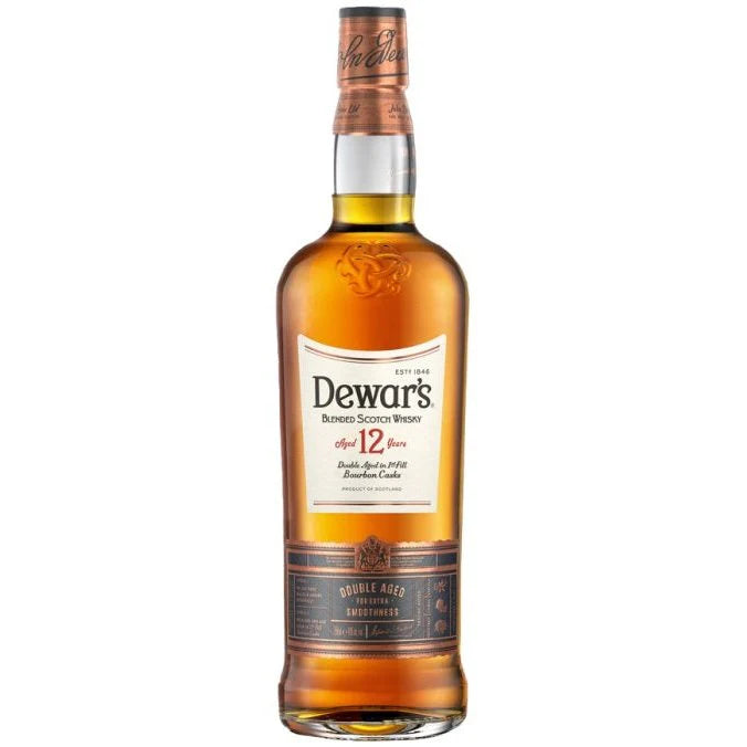 DEWARS DOUBLE AGE 12 YEARS OLD 750ML - PEECEE Liquor