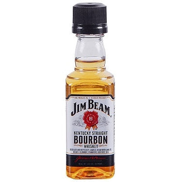 JIM BEAM BOURBON WHISKEY 50ML - PEECEE Liquor