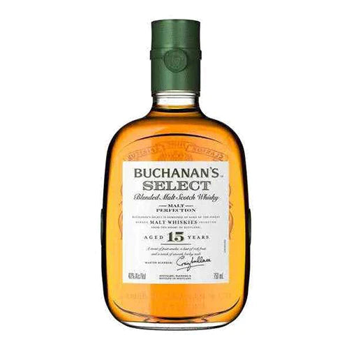 BUCHANAN SELECT 15 YEARS OLD SCOTCH WHISKEY 750ML - PEECEE Liquor