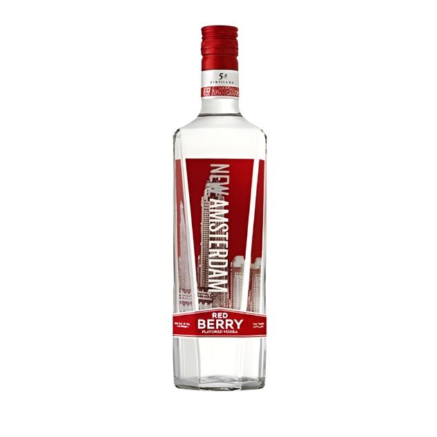 NEW AMSTERDOM RED BERRY 750 ML - PEECEE Liquor