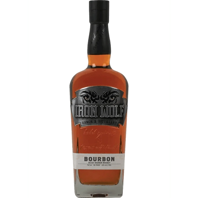 IRON WOLF BOURBON 750ML - PEECEE Liquor