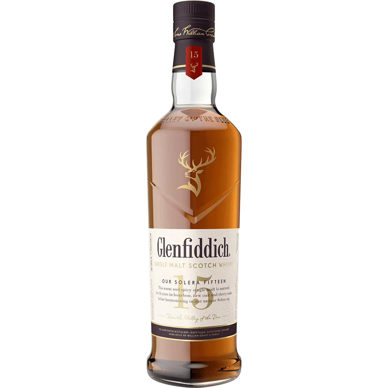 GLENFIDDICH 15 YEARS OLD SCOTCH WHISKEY 750ML - PEECEE Liquor