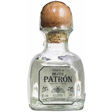 PATRON SILVER 200ML - PEECEE Liquor