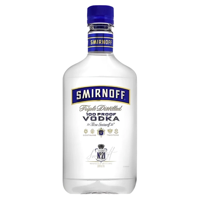 SMIRNOFF 100 Vodka 375ML - PEECEE Liquor