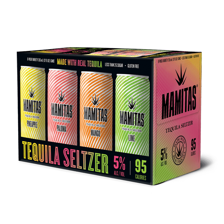 MAMITAS TEQUILA SELTZER 8 PACK - PEECEE Liquor