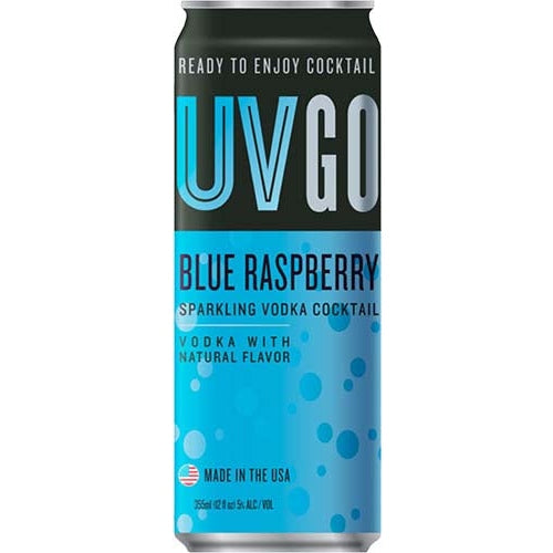 UVGO Blue Raspberry 4 PACK - PEECEE Liquor