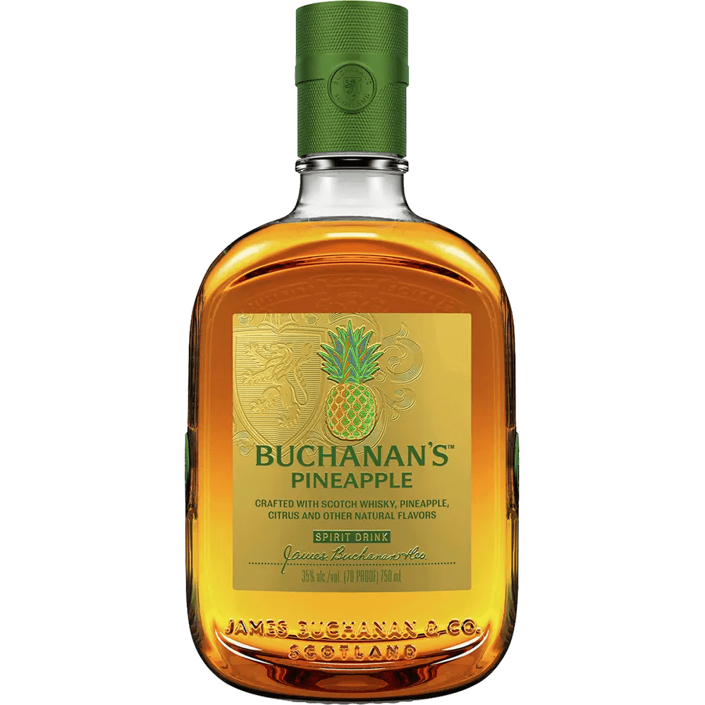 BUCHANAN PINEAPPLE BLENDED SCOTCH WHISKY 750ML - PEECEE Liquor