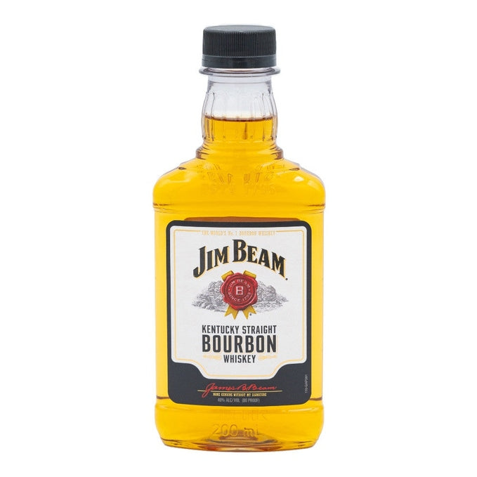 JIM BEAM BOURBON WHISKEY 200ML - PEECEE Liquor