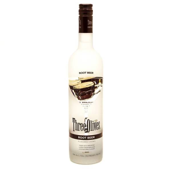 THREE OLIVES ROOTBEAR 750ML - PEECEE Liquor