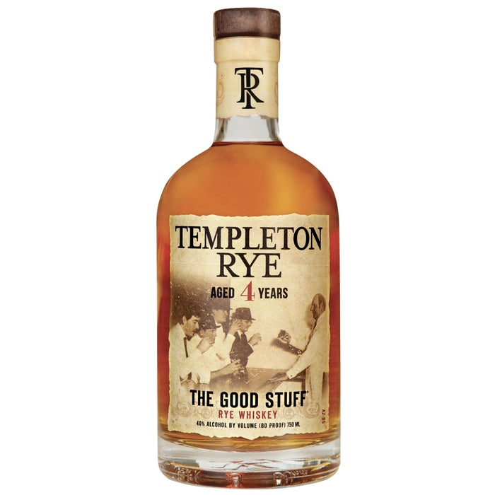 TEMPLE RYE 4 YEARS OLD WHISKEY 750ML - PEECEE Liquor