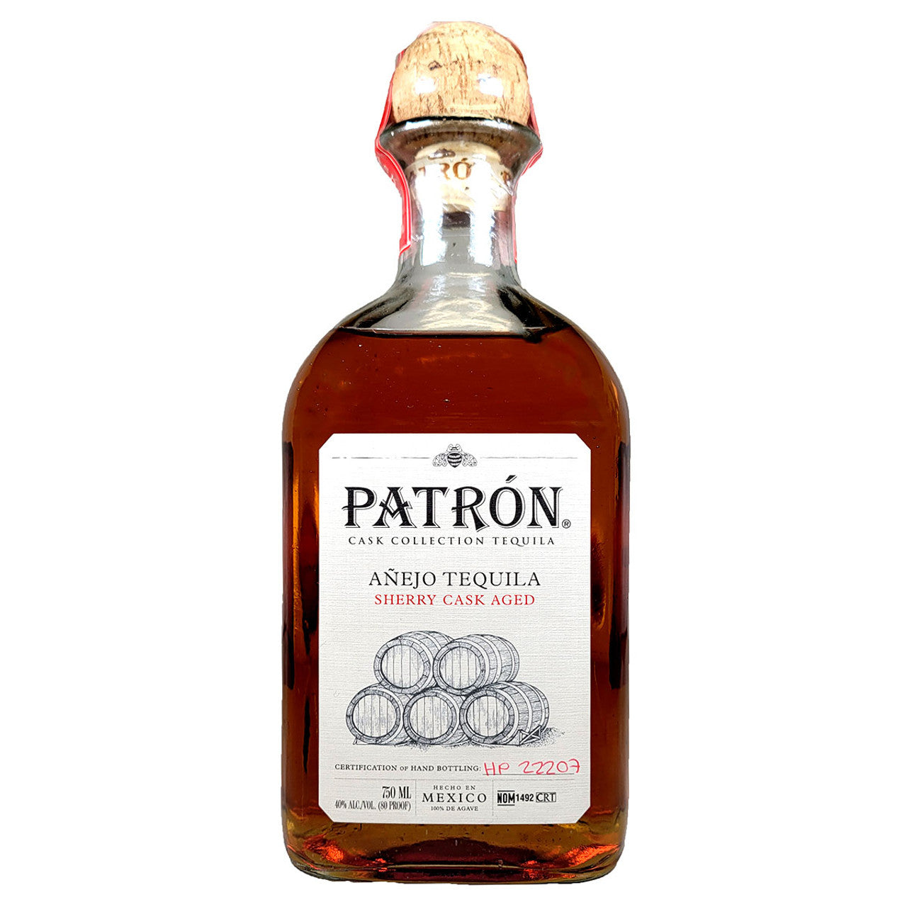 PATRON ANEJO SHERRY CASK 750ML - PEECEE Liquor