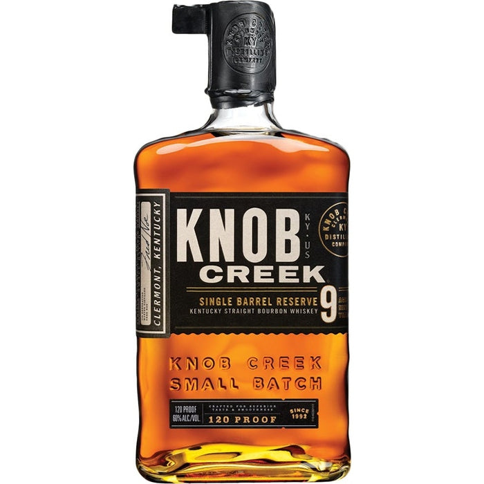 KNOB CREEK SINGLE BRESERVE 9 YEARS 750ML - PEECEE Liquor