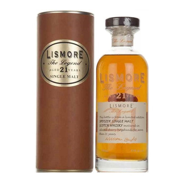 LISMORE THE LEGEND 21 YEARS OLD SINGLE MALT SOCTCH WHISKEY 750ML - PEECEE Liquor