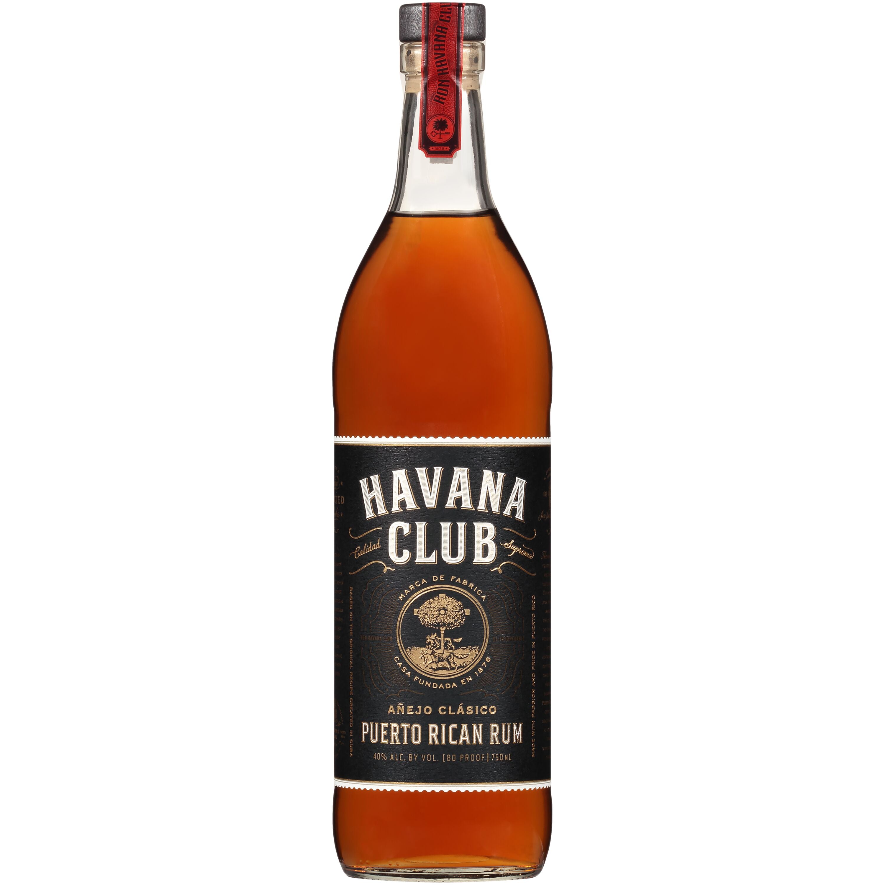 HAVANA CLUB ANEJO CLASICO RUM 750ML - PEECEE Liquor