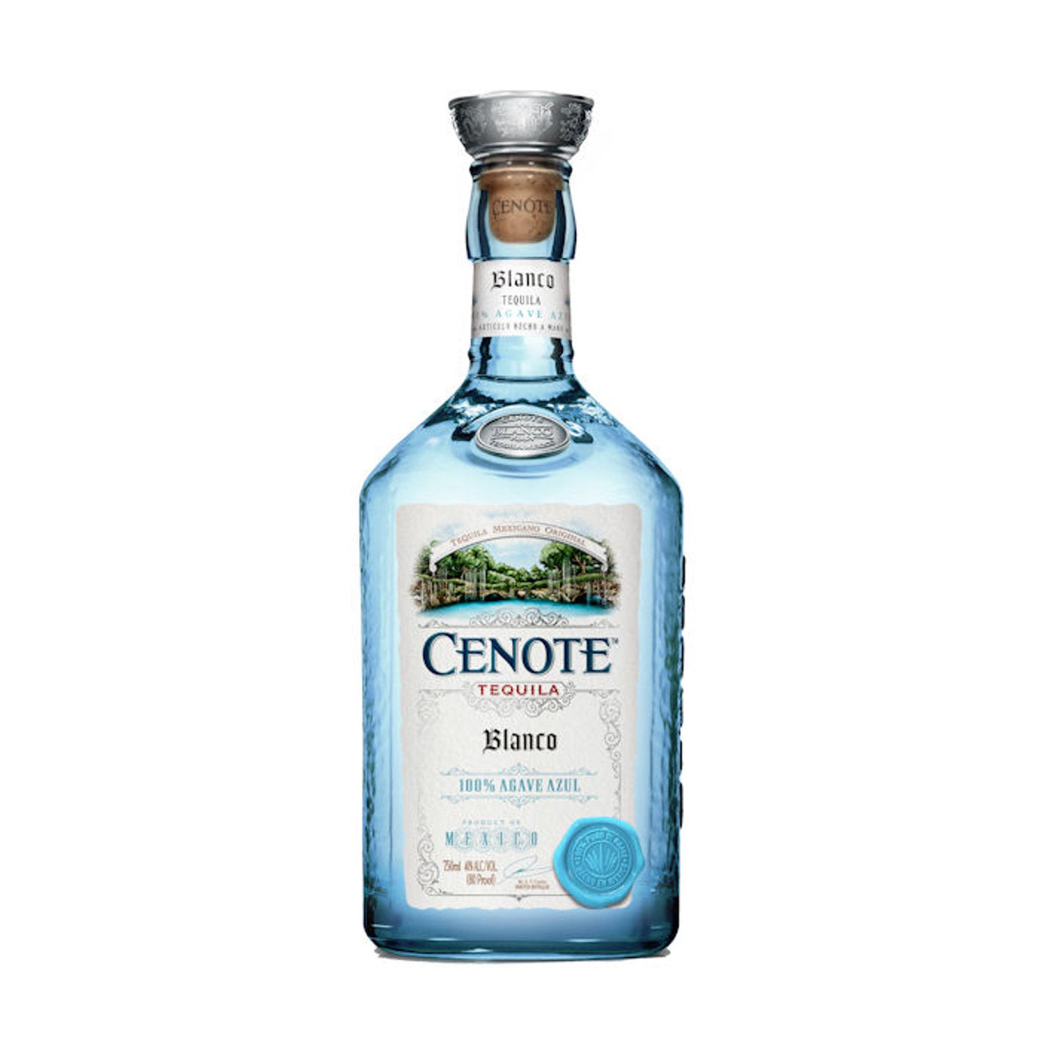 CENOTE BLANCO TEQUILA 750ML - PEECEE Liquor