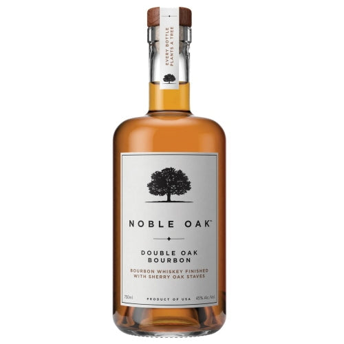 NOBLE OAK DOUBLE OAK BOURBON WHISKEY 750ML - PEECEE Liquor