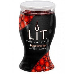 Lit Wine Cocktail Blood Orange 187ML - PEECEE Liquor