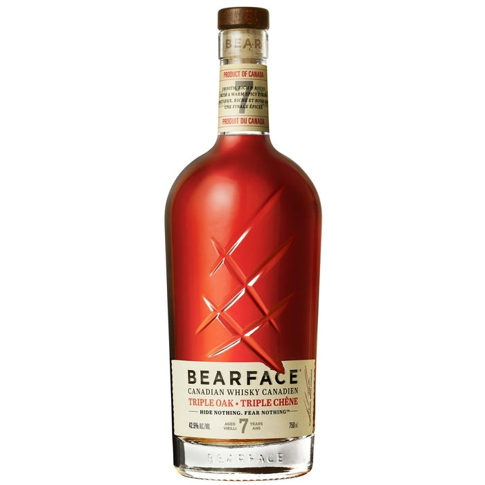 BEARFACE ELEMENTALLY AGED TRIPLE OAK 7 YEARS OLD 750ML - PEECEE Liquor