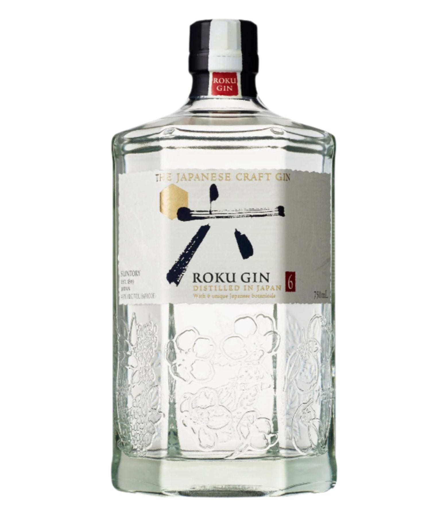 SUNTORY ROKU GIN 750ML - PEECEE Liquor