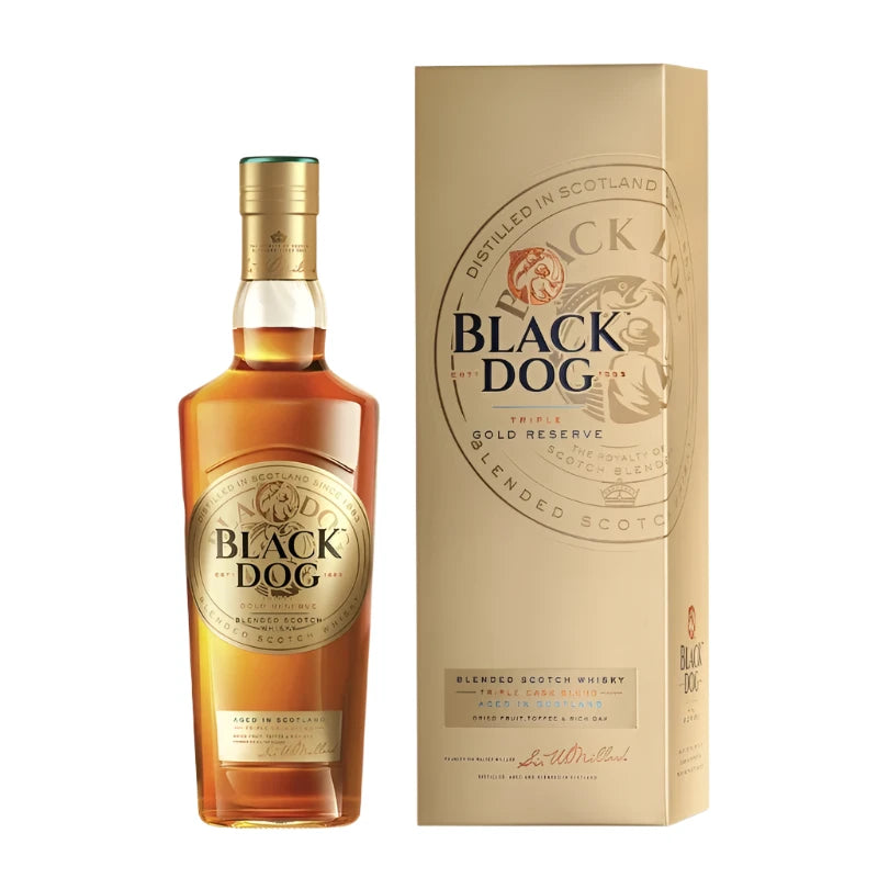 BLACK DOG TRIPLE GOLD RESERVE WHISKEY 750ML - PEECEE Liquor