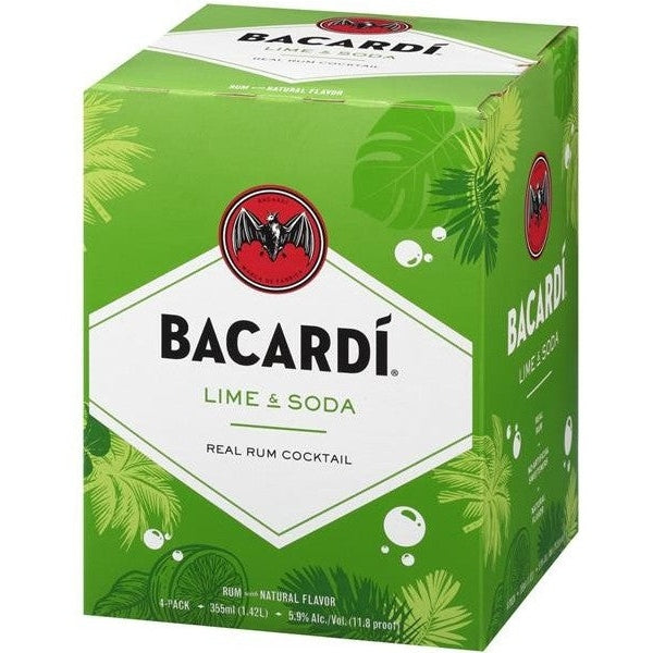 BACARDI MOJITO COCKTAIL 4 PACK - PEECEE Liquor