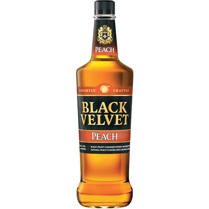 BLACK VELVET PEACH WHISKEY 750ML - PEECEE Liquor