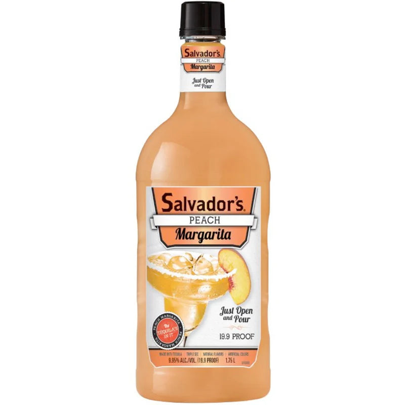 SALVADORS PEACH MARGARITA 1.75L - PEECEE Liquor