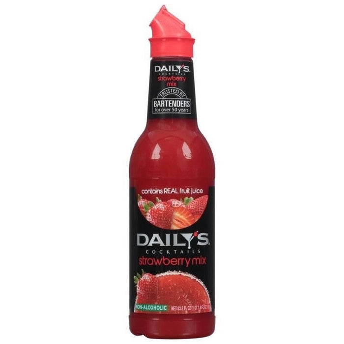 Daily's Strawberry Margarita Mix 1L - PEECEE Liquor