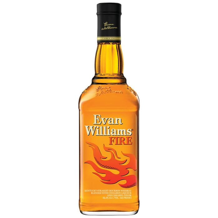 EVAN WILLIAMS CINNAMON BOURBON WHISKEY 750ML - PEECEE Liquor