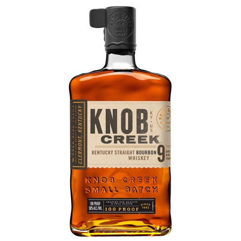 KNOB CREEK STRAIGHT BOURBON WHISKEY 9 YEARS 750ML - PEECEE Liquor