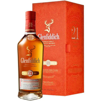 GLENFIDDICH 21 YEARS OLD GRAN RESERVA SINGLE MALT SCOTCH WHISKEY 750ML - PEECEE Liquor