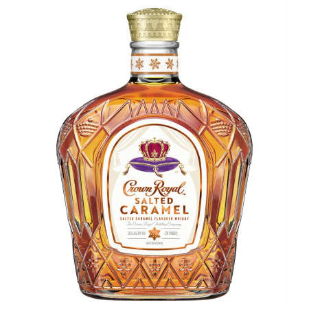 CROWN ROYAL SALTED CARAMEL CANADIAN WHISKEY 750ML - PEECEE Liquor