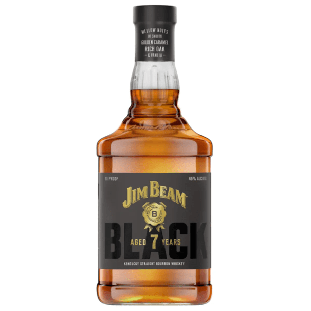 JIM BEAM BLACK 7 YEARS AGED BOURBON 750ML - PEECEE Liquor