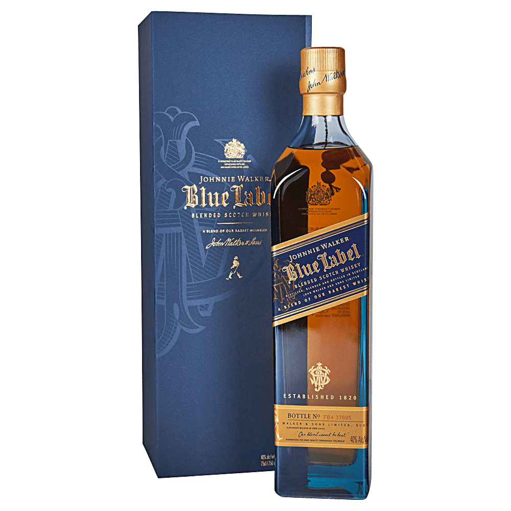 JOHNNIE WALKER BLUE LABEL 750ML - PEECEE Liquor