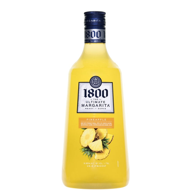 1800 ULTIMATE MARGARITA PINEAPPLE 1.75L - PEECEE Liquor