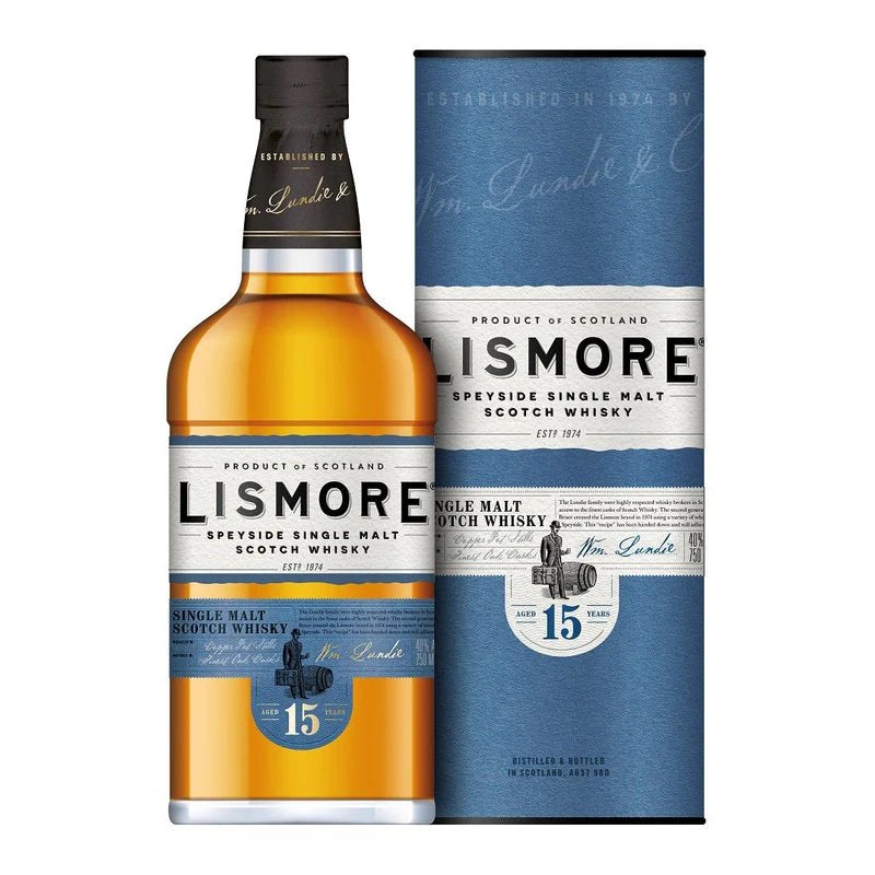 LISMORE 15 YEARS OLD SINGLE MALT SCOTCH WHISKEY 750ML - PEECEE Liquor