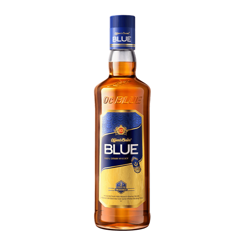 OFFICER CHOICE BLUE PURE GRAIN WHISKEY 750ML - PEECEE Liquor