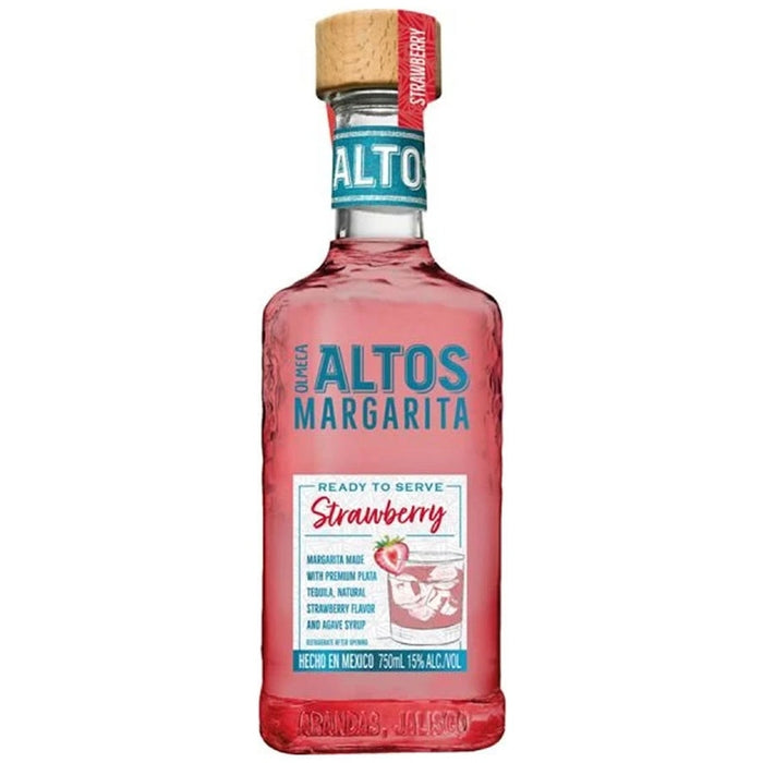 OLMECA ALTOS MARGARITA STRAWBERRY 750ML - PEECEE Liquor