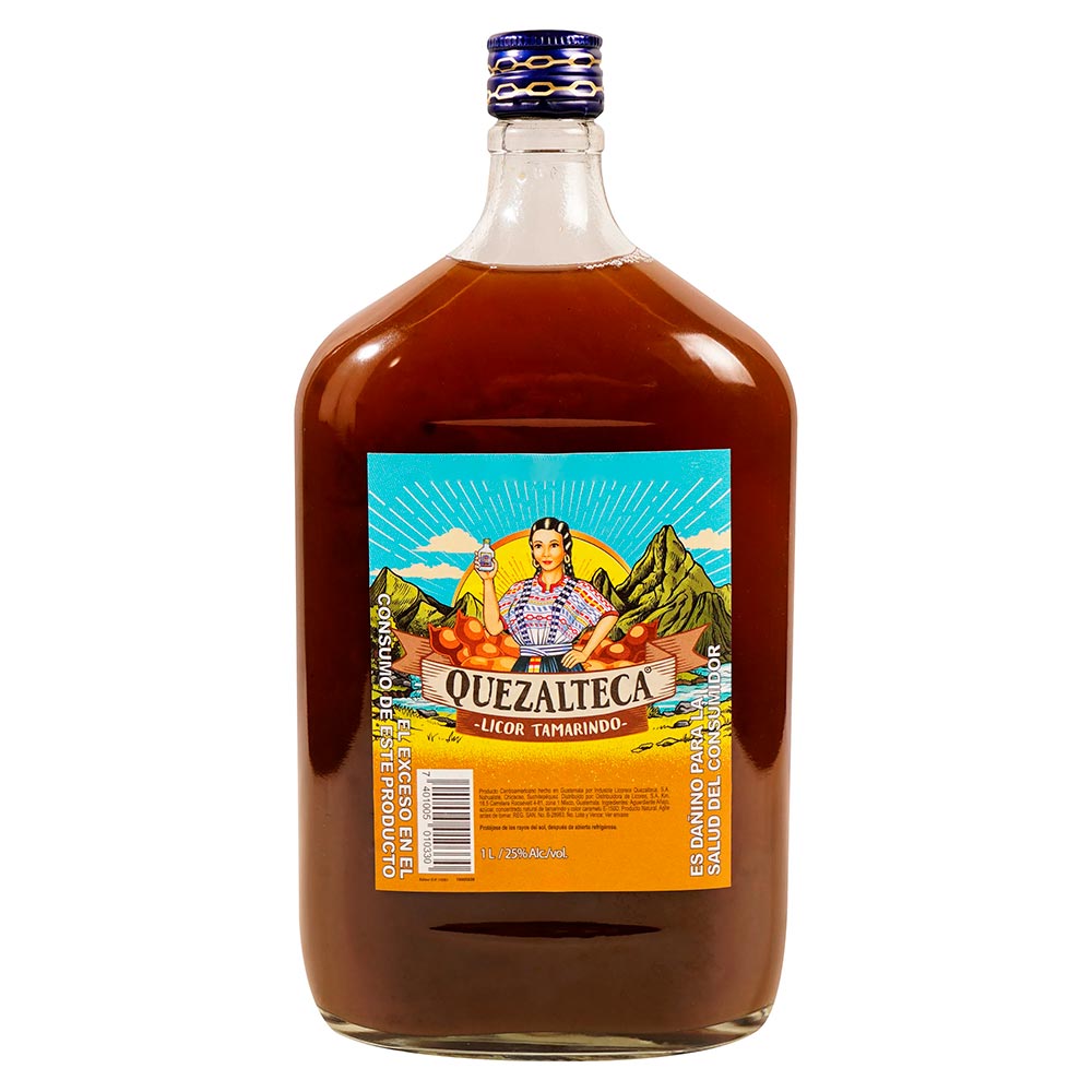 QUEZALTECA TAMARINDO AGUARDIENTE 1L - PEECEE Liquor