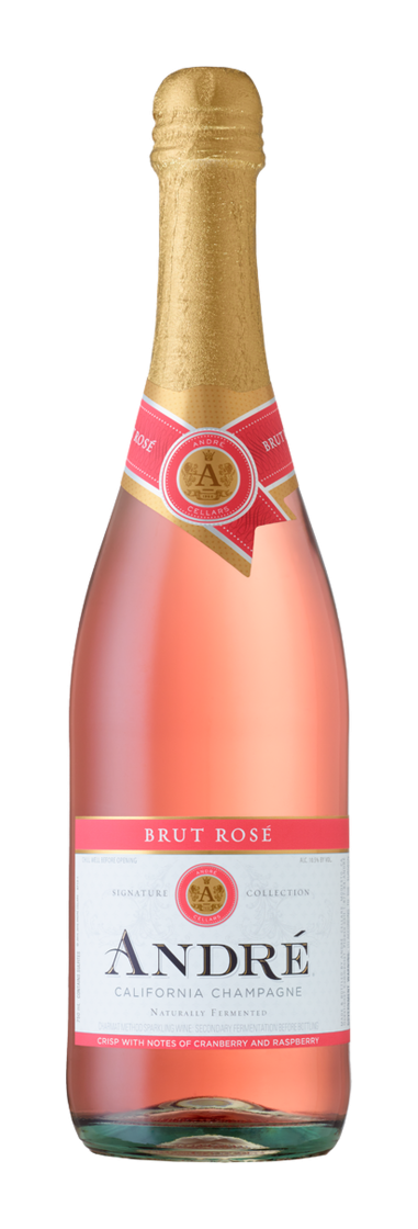 Andre Champagne Sparkling Wine Brut Rose 750ML