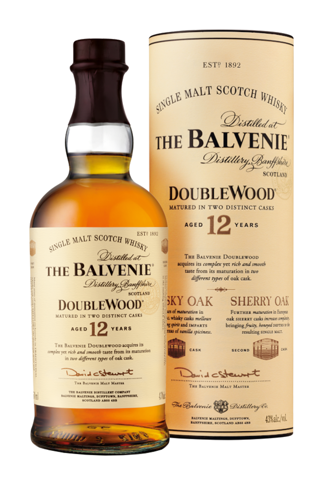 The Balvenie Doublewood 12 Years Old Scotch Whisky 750ml