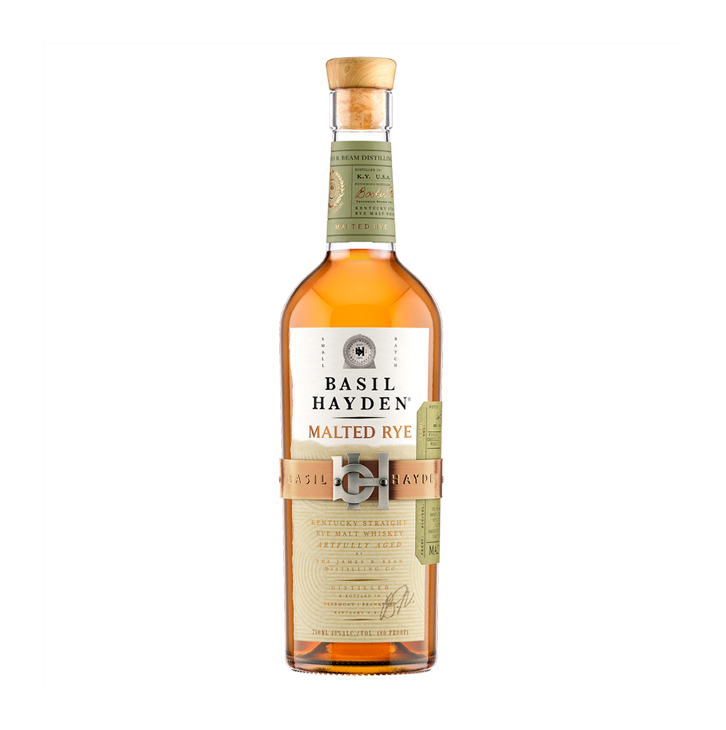 BASIL HAYDEN'S MALTED RYE KENTUCKY STRAIGHT BOURBON WHISKEY 750ML