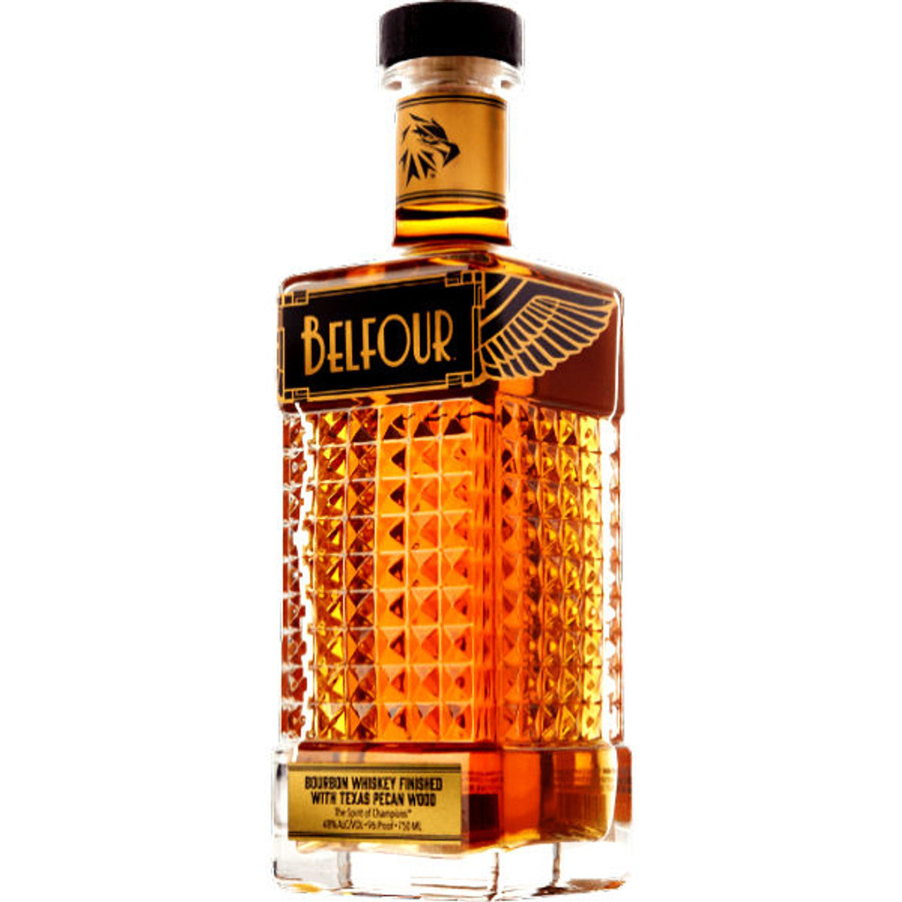 BELFOUR TEXAS PECAN WOOD FINISHED BOURBON WHISKEY 750ML - PEECEE Liquor