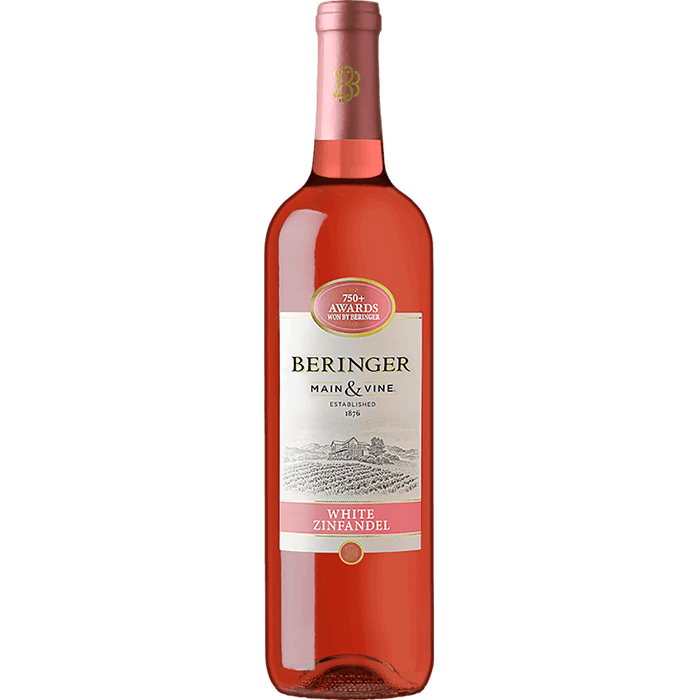 Beringer White Zinfandel 750ML - PEECEE Liquor