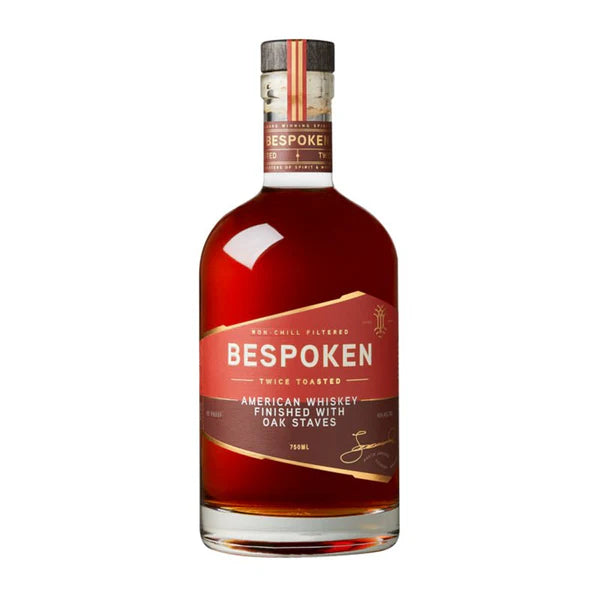 BESPOKEN SPIRITS TWICE TOASTED AMERICAN WHISKEY 750ML - PEECEE Liquor