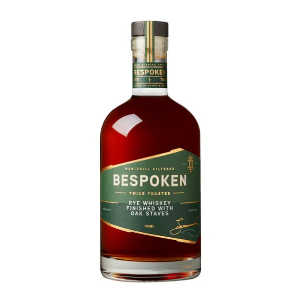 BESPOKEN SPIRITS TWICE TOASTED RYE WHISKEY 750ML - PEECEE Liquor