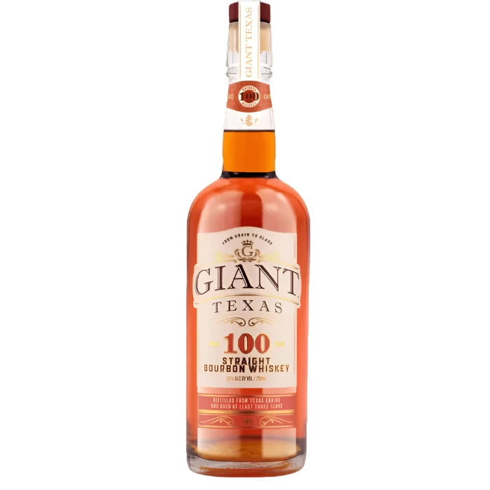 GIANT TEXAS STRAIGHT BOURBON WHISKEY 100 PROOF 750ML - PEECEE Liquor