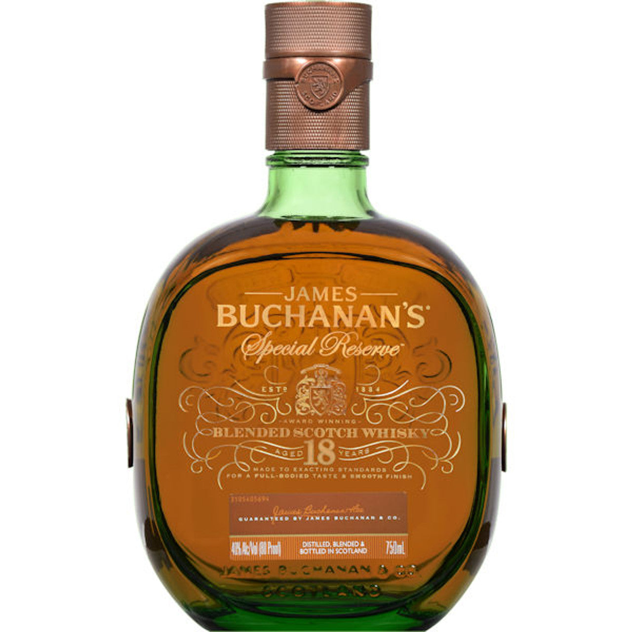 BUCHANAN'S 18 YEARS OLD SCOTCH WHISKEY 750ML - PEECEE Liquor